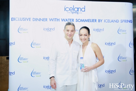 The Exclusive Dinner with Water Sommelier by Iceland Spring 