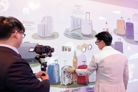 Destination Samsonite: Voyaging Through Time การเดินทางค้นหานวัตกรรมแห่งอนาคตของแซมโซไนท์