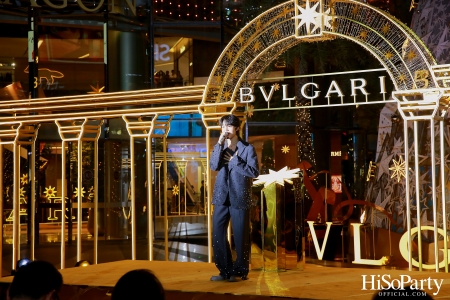 BULGARI จัดงานเปิดไฟต้นคริสต์มาสใจกลางกรุงเทพฯ ณ สยามพารากอน