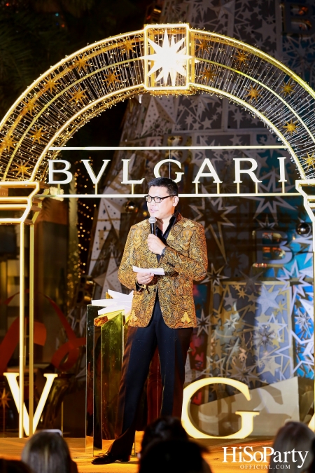 BULGARI จัดงานเปิดไฟต้นคริสต์มาสใจกลางกรุงเทพฯ ณ สยามพารากอน