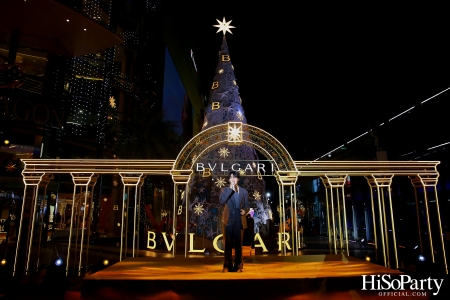 BULGARI จัดงานเปิดไฟต้นคริสต์มาสใจกลางกรุงเทพฯ ณ สยามพารากอน