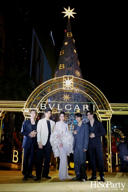 BULGARI จัดงานเปิดไฟต้นคริสต์มาสใจกลางกรุงเทพฯ ณ สยามพารากอน