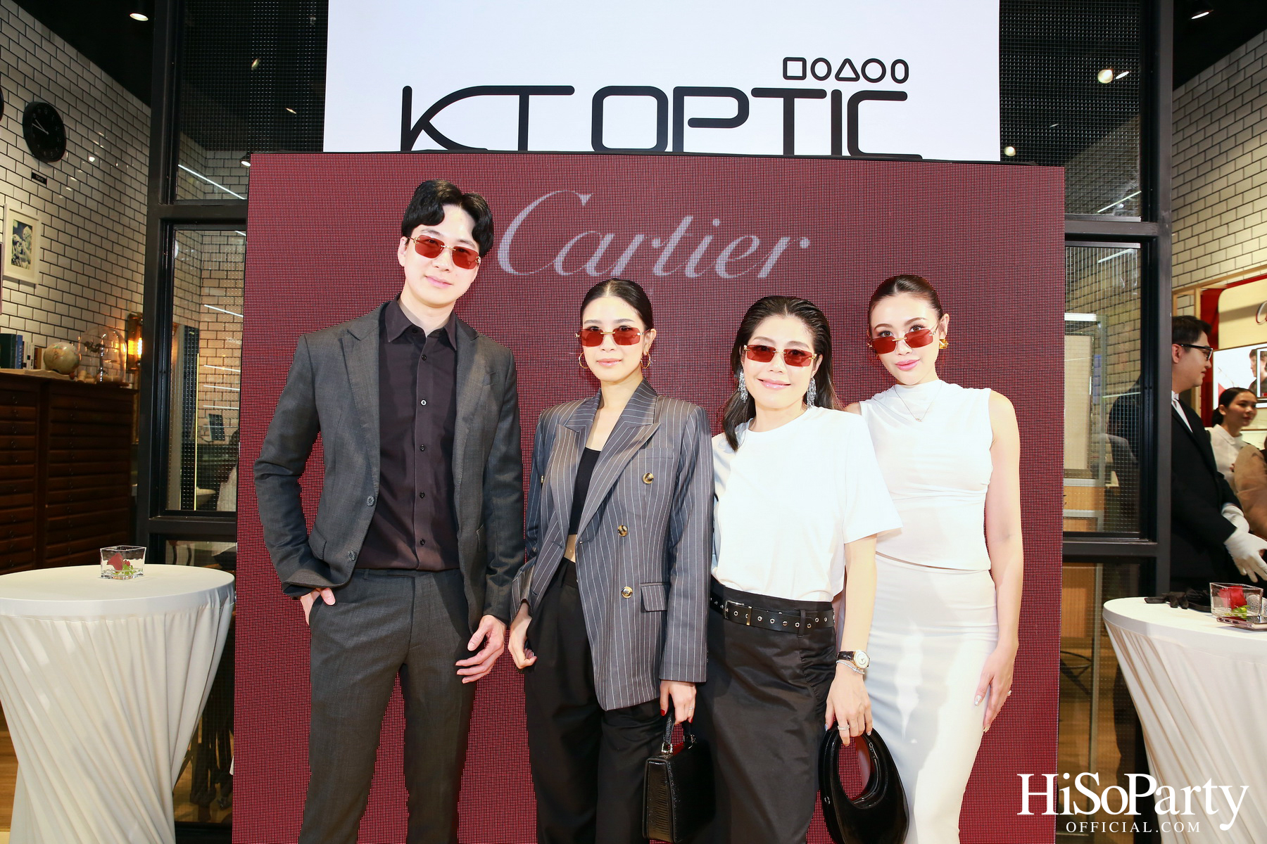 KT OPTIC จัดงาน Cartier 40th Anniversary Eyewear Collection พร้อมเปิดตัวแว่นตารุ่น Limited Edition สุดพิเศษ
