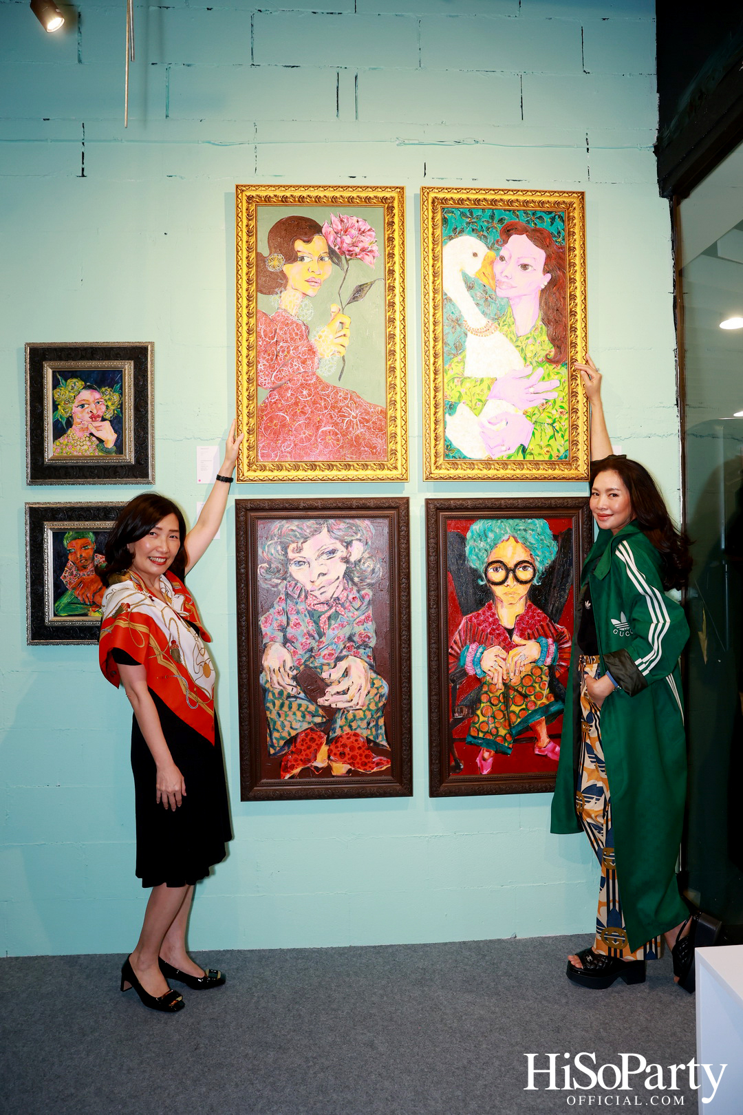 งานเปิดนิทรรศการ Hap-PLE-ness : ความสุขง่ายๆ แบบ ซิ้มเปิ้ล ซิมเปิ้ล ของ จาริณี เมธีกุล