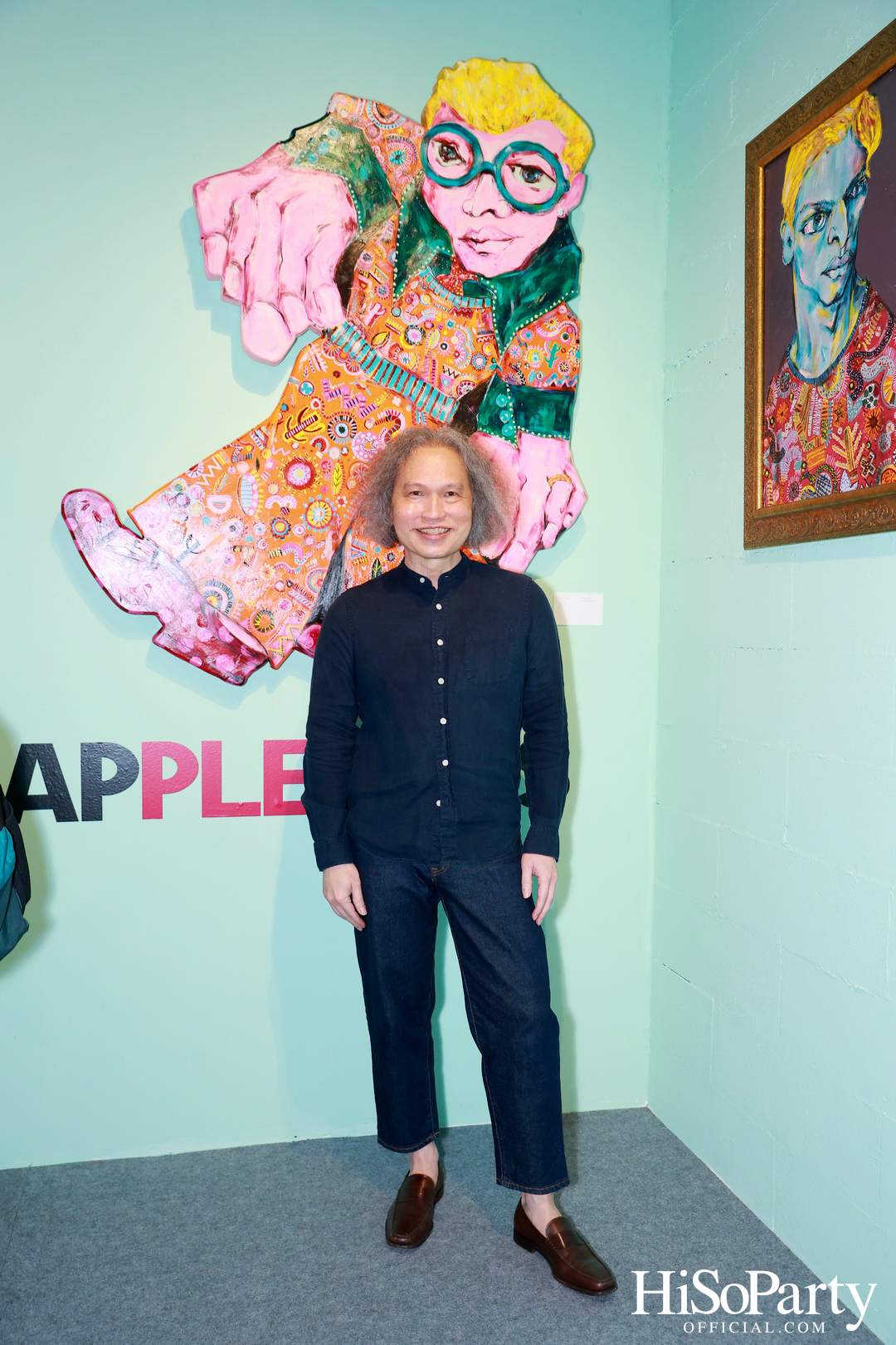 งานเปิดนิทรรศการ Hap-PLE-ness : ความสุขง่ายๆ แบบ ซิ้มเปิ้ล ซิมเปิ้ล ของ จาริณี เมธีกุล