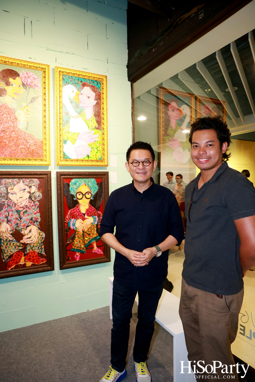 งานเปิดนิทรรศการ Hap-PLE-ness : ความสุขง่ายๆ แบบ ซิ้มเปิ้ล ซิมเปิ้ล ของ จาริณี เมธีกุล