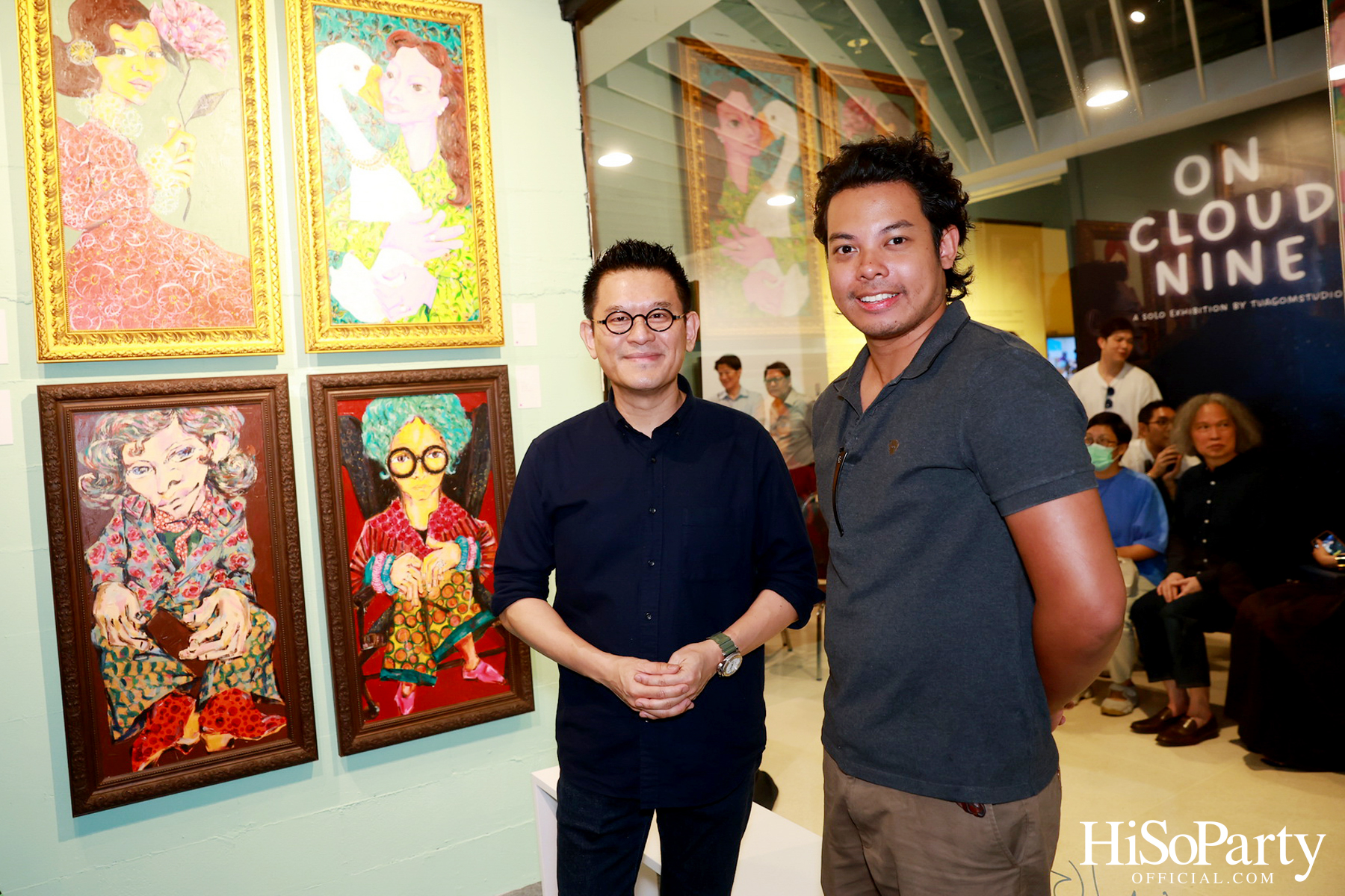 งานเปิดนิทรรศการ Hap-PLE-ness : ความสุขง่ายๆ แบบ ซิ้มเปิ้ล ซิมเปิ้ล ของ จาริณี เมธีกุล