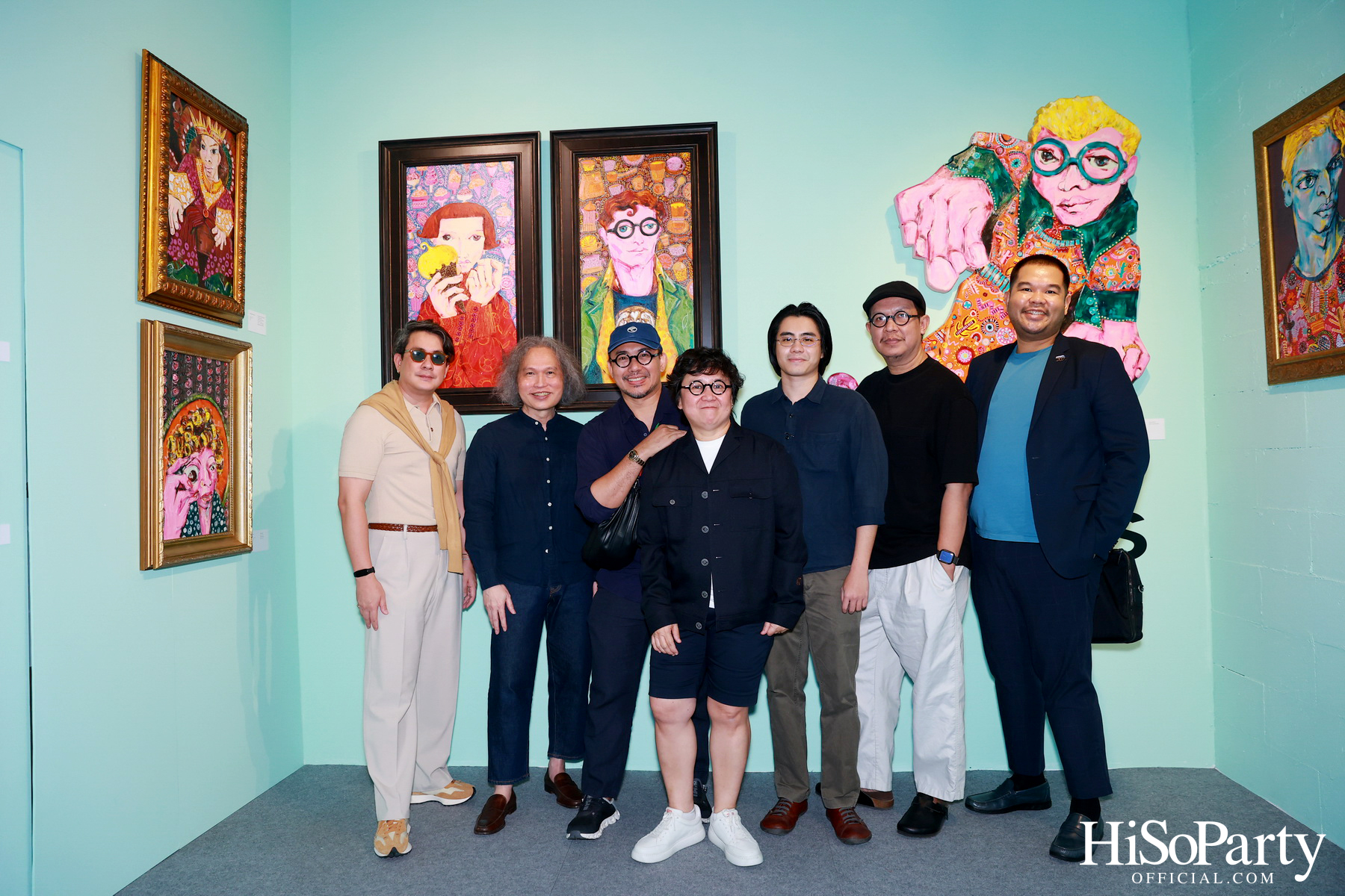 งานเปิดนิทรรศการ Hap-PLE-ness : ความสุขง่ายๆ แบบ ซิ้มเปิ้ล ซิมเปิ้ล ของ จาริณี เมธีกุล