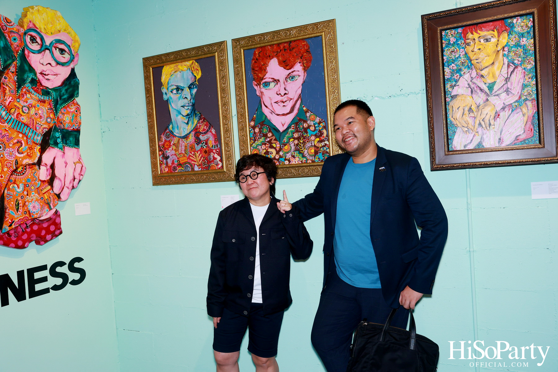 งานเปิดนิทรรศการ Hap-PLE-ness : ความสุขง่ายๆ แบบ ซิ้มเปิ้ล ซิมเปิ้ล ของ จาริณี เมธีกุล