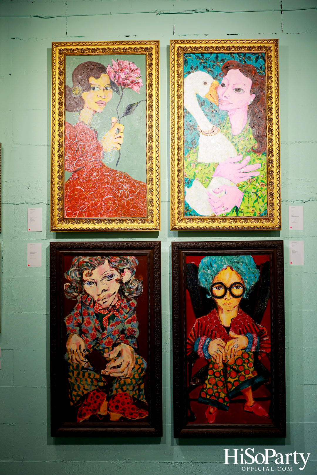 งานเปิดนิทรรศการ Hap-PLE-ness : ความสุขง่ายๆ แบบ ซิ้มเปิ้ล ซิมเปิ้ล ของ จาริณี เมธีกุล