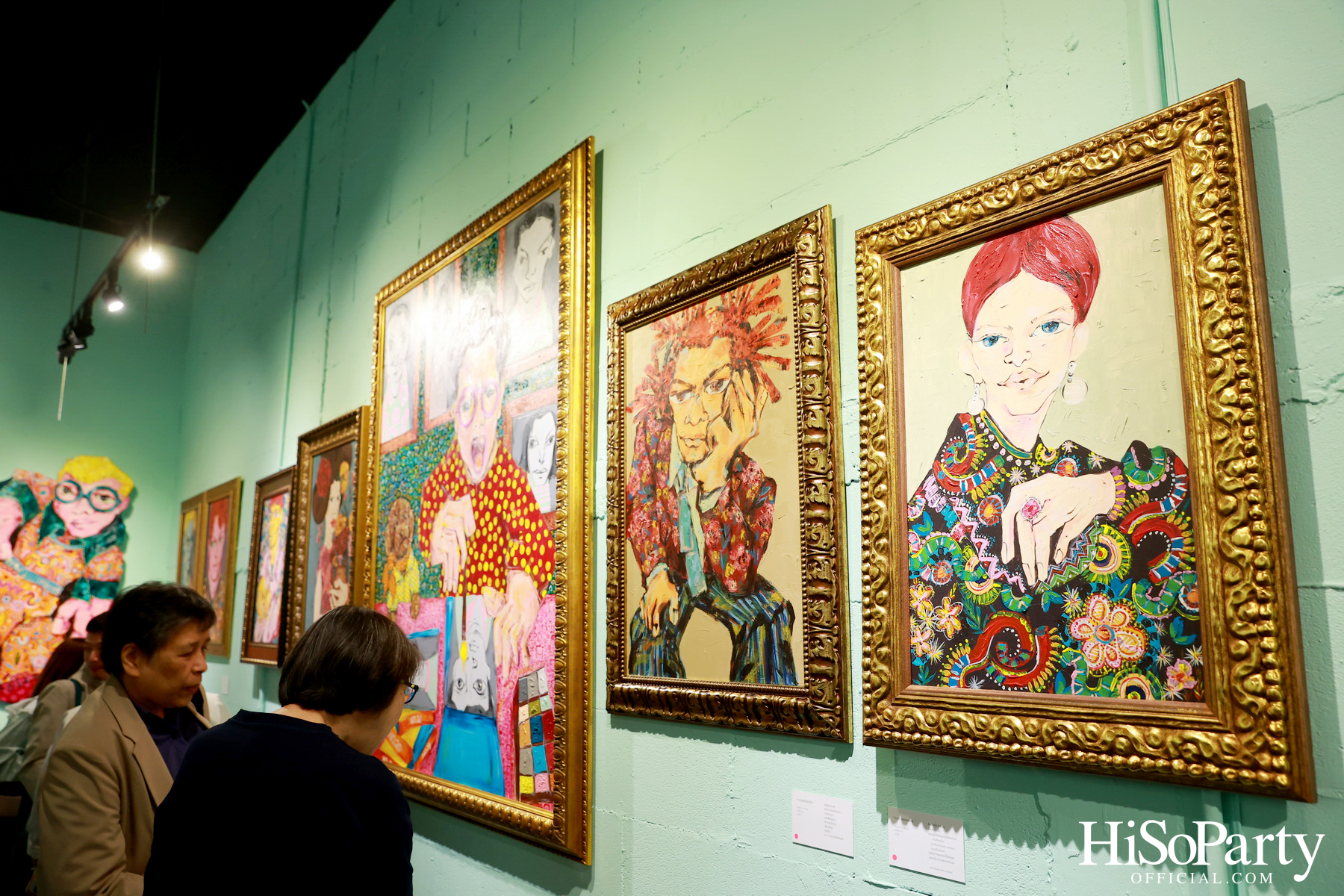 งานเปิดนิทรรศการ Hap-PLE-ness : ความสุขง่ายๆ แบบ ซิ้มเปิ้ล ซิมเปิ้ล ของ จาริณี เมธีกุล