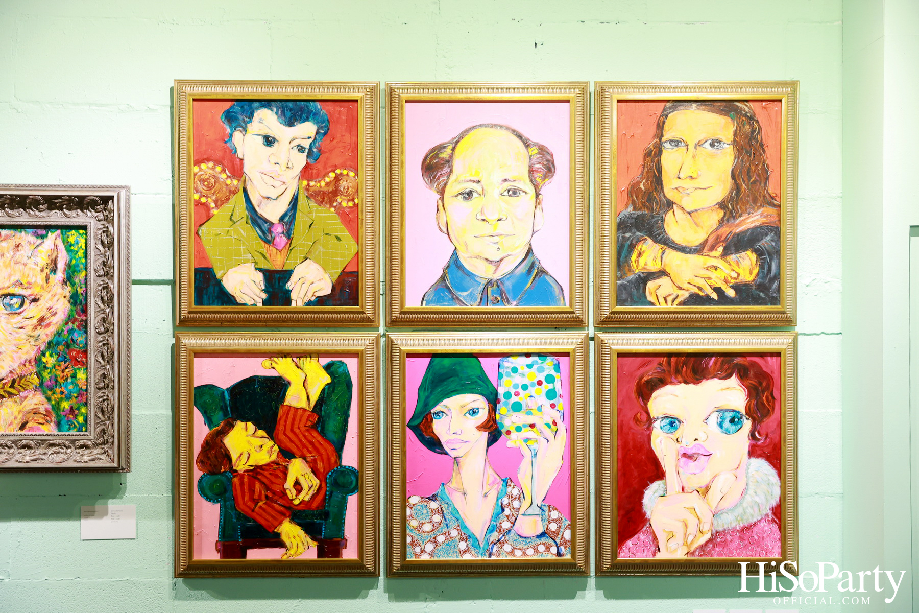 งานเปิดนิทรรศการ Hap-PLE-ness : ความสุขง่ายๆ แบบ ซิ้มเปิ้ล ซิมเปิ้ล ของ จาริณี เมธีกุล