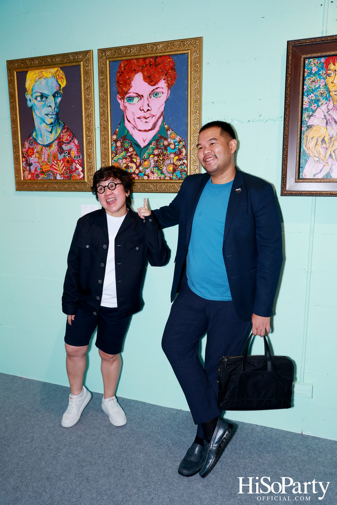 งานเปิดนิทรรศการ Hap-PLE-ness : ความสุขง่ายๆ แบบ ซิ้มเปิ้ล ซิมเปิ้ล ของ จาริณี เมธีกุล