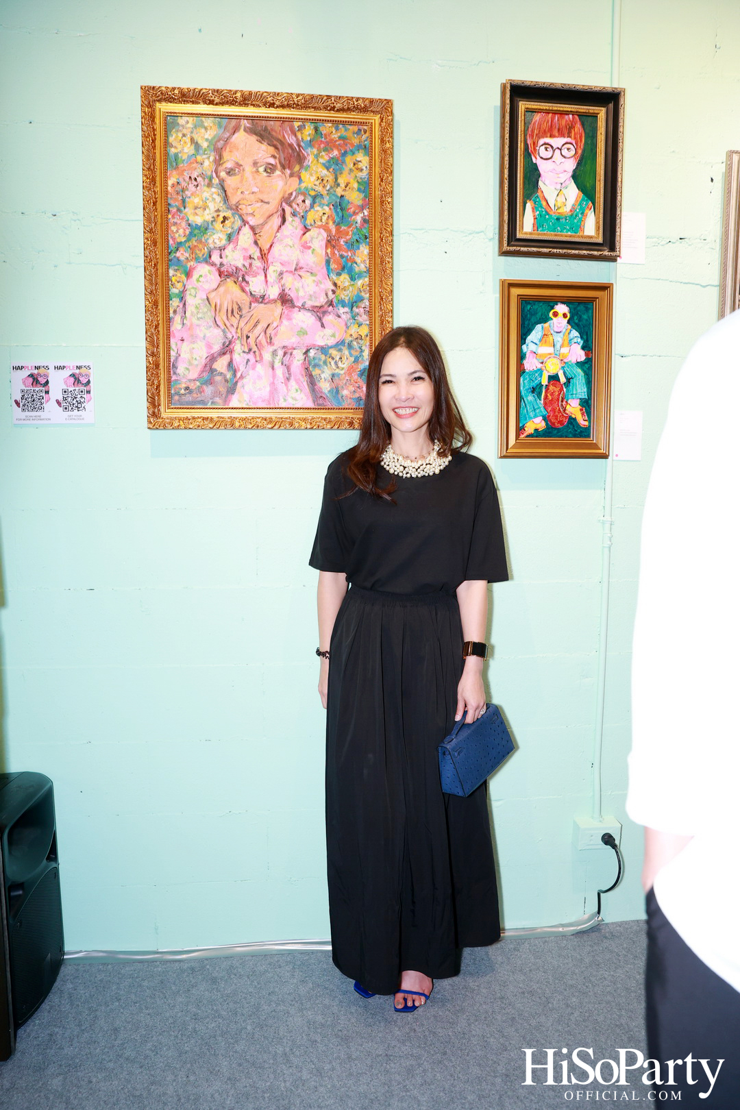 งานเปิดนิทรรศการ Hap-PLE-ness : ความสุขง่ายๆ แบบ ซิ้มเปิ้ล ซิมเปิ้ล ของ จาริณี เมธีกุล