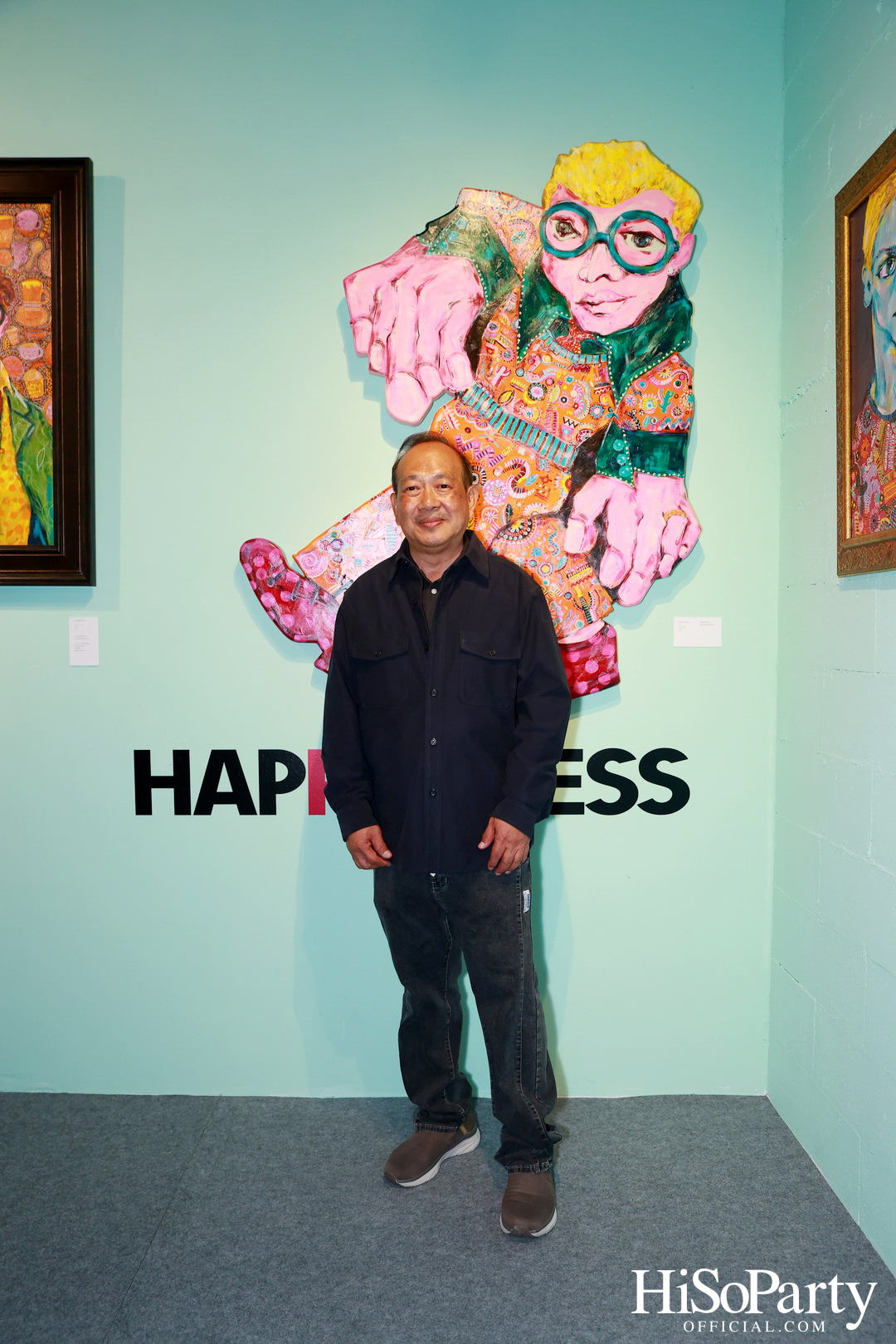 งานเปิดนิทรรศการ Hap-PLE-ness : ความสุขง่ายๆ แบบ ซิ้มเปิ้ล ซิมเปิ้ล ของ จาริณี เมธีกุล