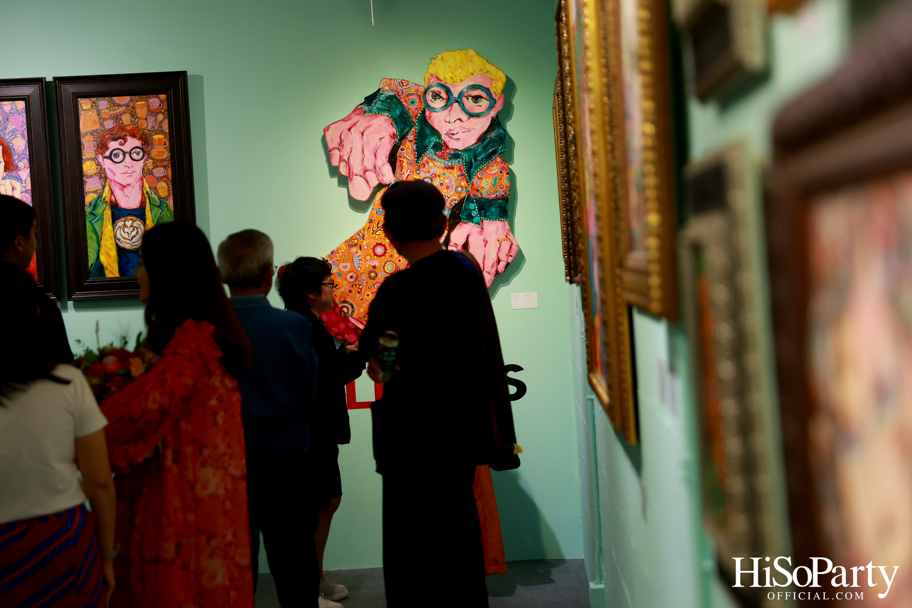 งานเปิดนิทรรศการ Hap-PLE-ness : ความสุขง่ายๆ แบบ ซิ้มเปิ้ล ซิมเปิ้ล ของ จาริณี เมธีกุล