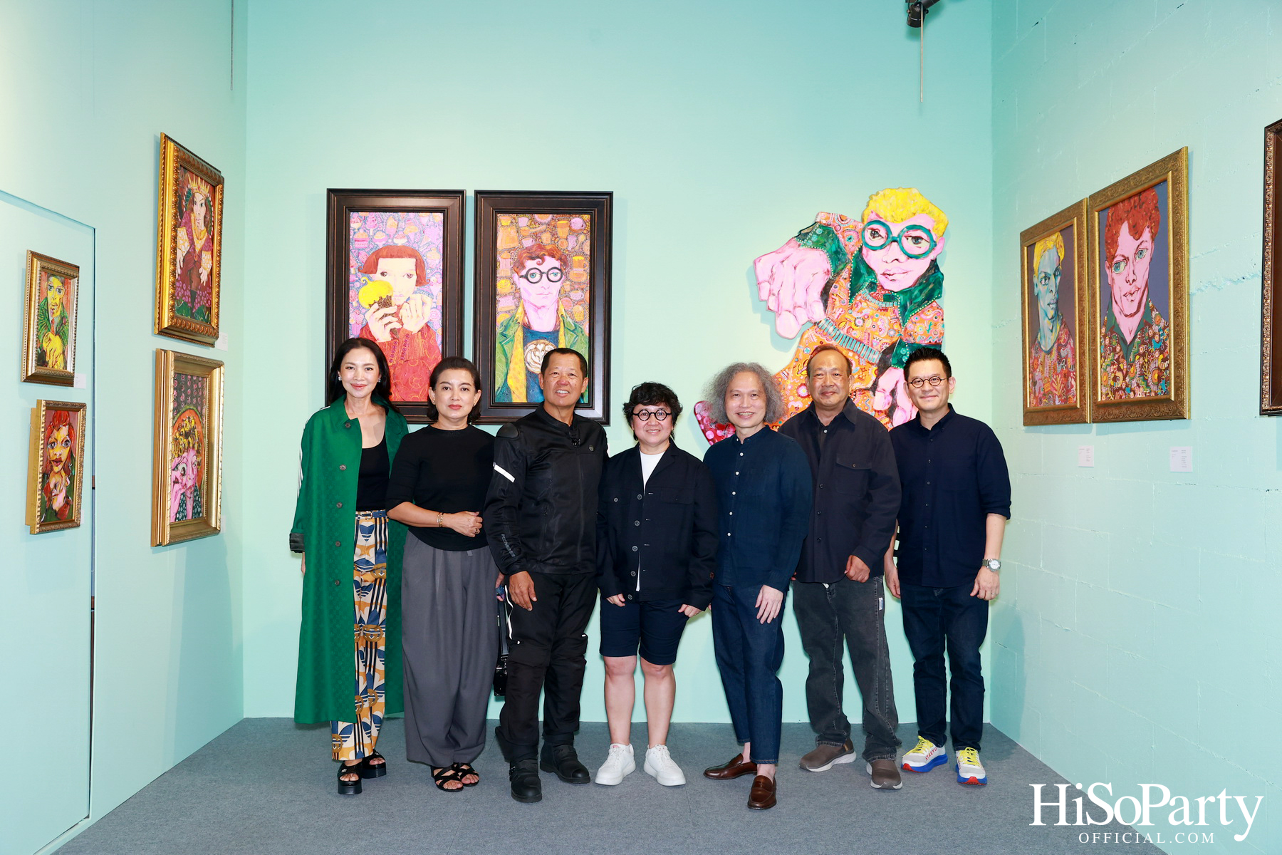 งานเปิดนิทรรศการ Hap-PLE-ness : ความสุขง่ายๆ แบบ ซิ้มเปิ้ล ซิมเปิ้ล ของ จาริณี เมธีกุล