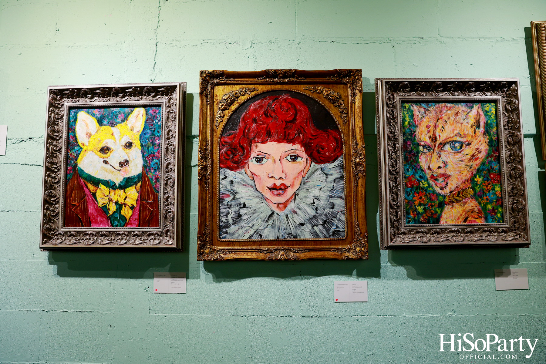 งานเปิดนิทรรศการ Hap-PLE-ness : ความสุขง่ายๆ แบบ ซิ้มเปิ้ล ซิมเปิ้ล ของ จาริณี เมธีกุล