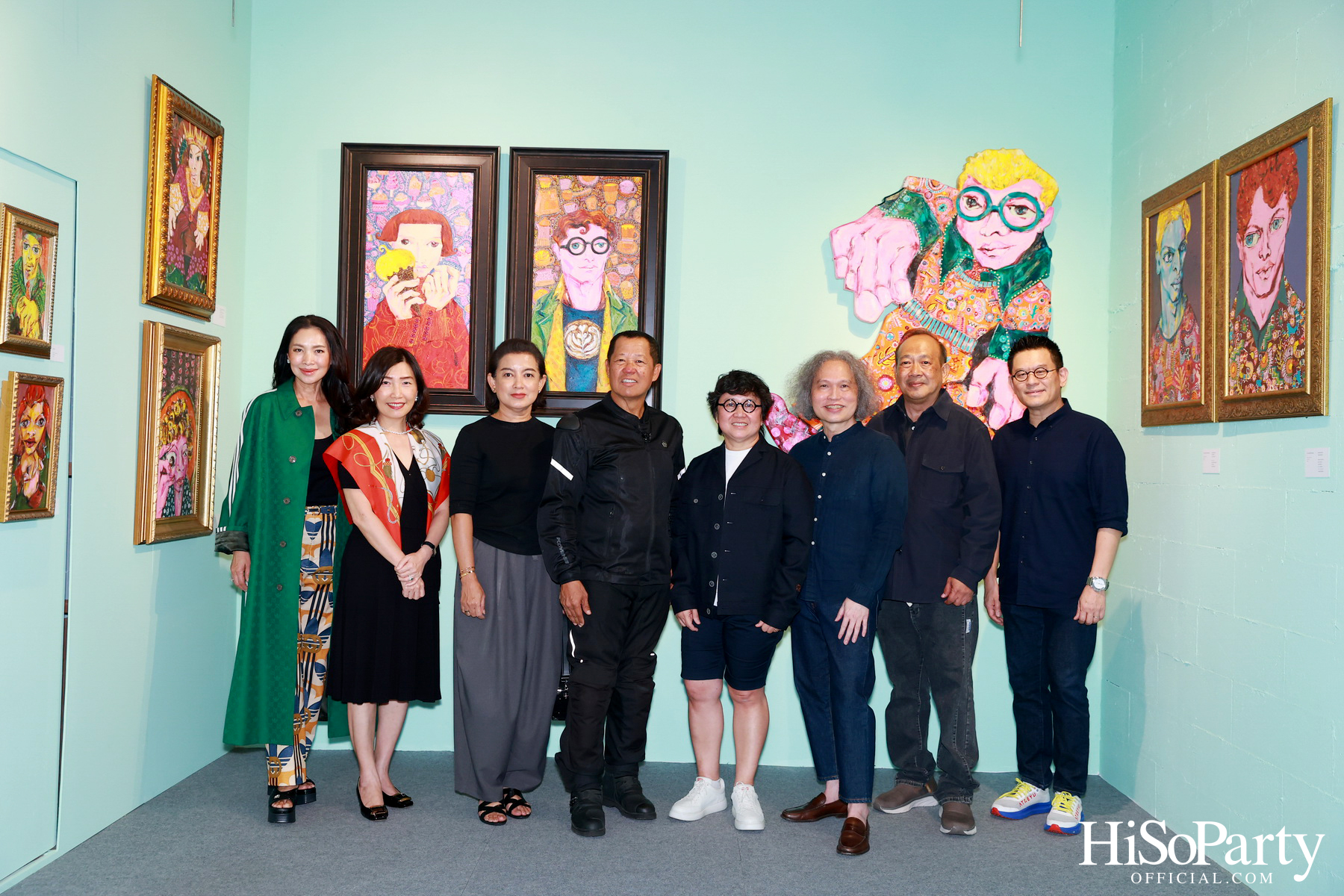 งานเปิดนิทรรศการ Hap-PLE-ness : ความสุขง่ายๆ แบบ ซิ้มเปิ้ล ซิมเปิ้ล ของ จาริณี เมธีกุล