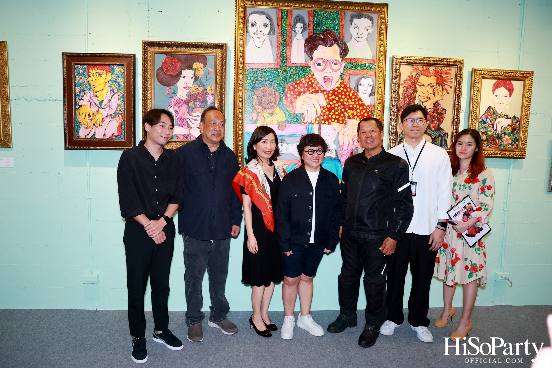 งานเปิดนิทรรศการ Hap-PLE-ness : ความสุขง่ายๆ แบบ ซิ้มเปิ้ล ซิมเปิ้ล ของ จาริณี เมธีกุล