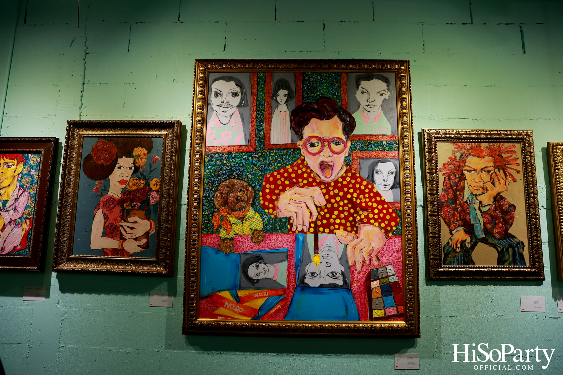 งานเปิดนิทรรศการ Hap-PLE-ness : ความสุขง่ายๆ แบบ ซิ้มเปิ้ล ซิมเปิ้ล ของ จาริณี เมธีกุล