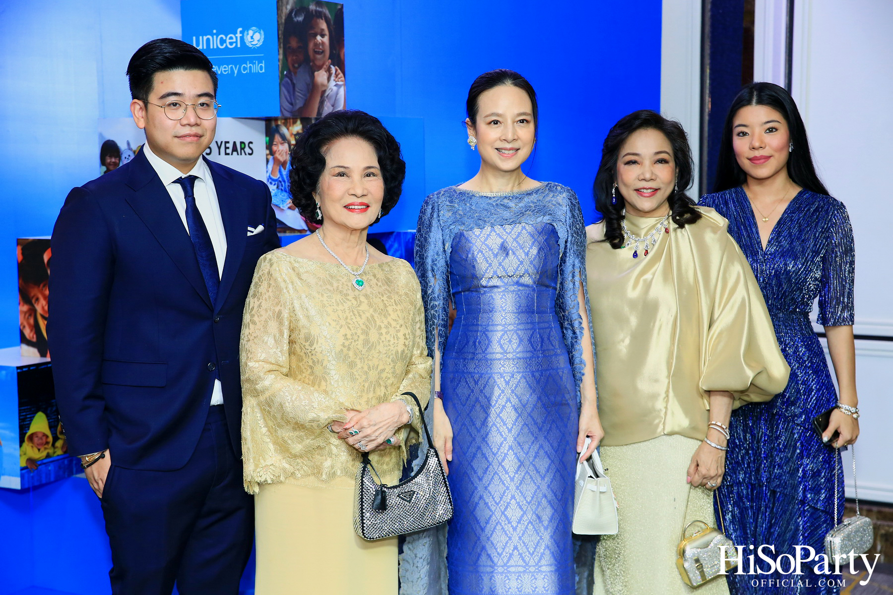 The Blue Carpet Gala for UNICEF, to celebrate the 75th anniversary of UNICEF in Thailand