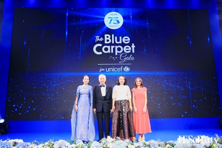 The Blue Carpet Gala for UNICEF, to celebrate the 75th anniversary of UNICEF in Thailand