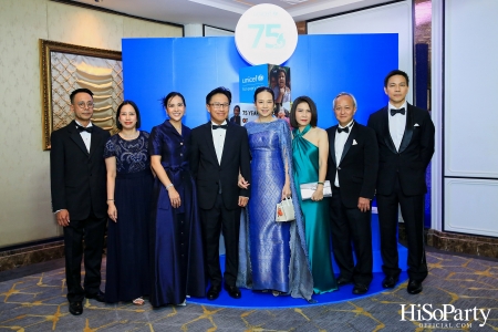 The Blue Carpet Gala for UNICEF, to celebrate the 75th anniversary of UNICEF in Thailand