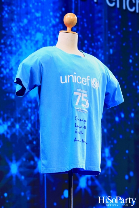 The Blue Carpet Gala for UNICEF, to celebrate the 75th anniversary of UNICEF in Thailand