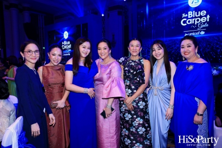 The Blue Carpet Gala for UNICEF, to celebrate the 75th anniversary of UNICEF in Thailand