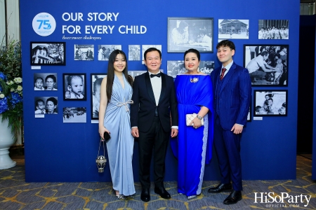 The Blue Carpet Gala for UNICEF, to celebrate the 75th anniversary of UNICEF in Thailand