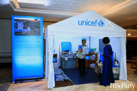 The Blue Carpet Gala for UNICEF, to celebrate the 75th anniversary of UNICEF in Thailand