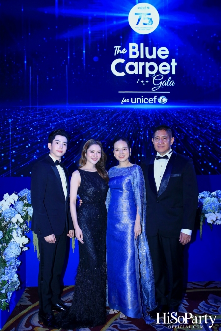 The Blue Carpet Gala for UNICEF, to celebrate the 75th anniversary of UNICEF in Thailand