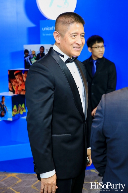 The Blue Carpet Gala for UNICEF, to celebrate the 75th anniversary of UNICEF in Thailand