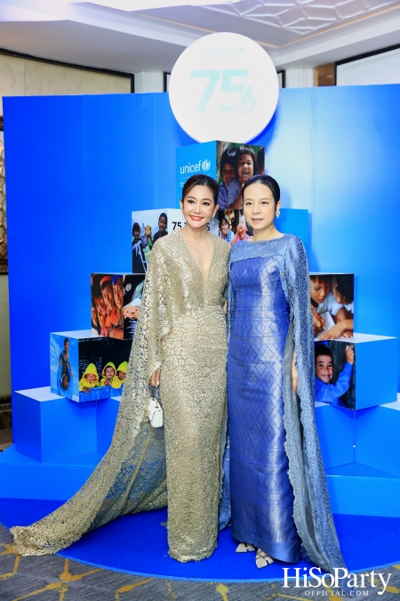 The Blue Carpet Gala for UNICEF, to celebrate the 75th anniversary of UNICEF in Thailand