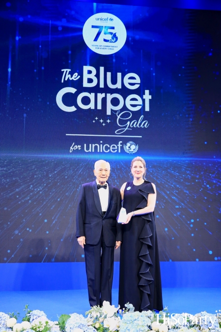 The Blue Carpet Gala for UNICEF, to celebrate the 75th anniversary of UNICEF in Thailand