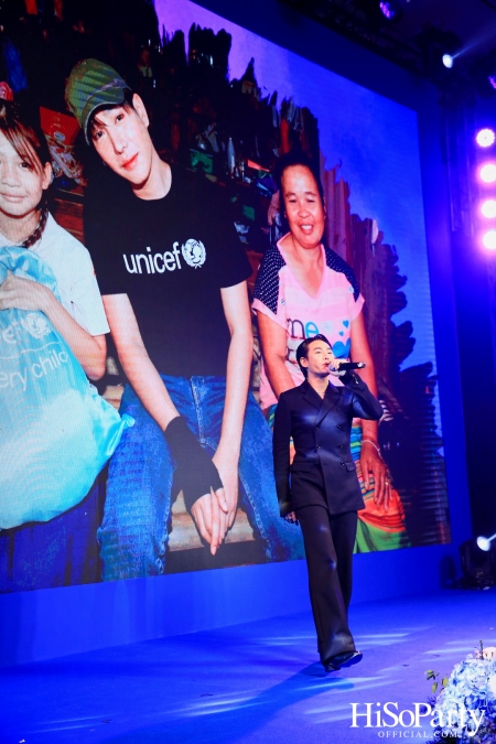 The Blue Carpet Gala for UNICEF, to celebrate the 75th anniversary of UNICEF in Thailand