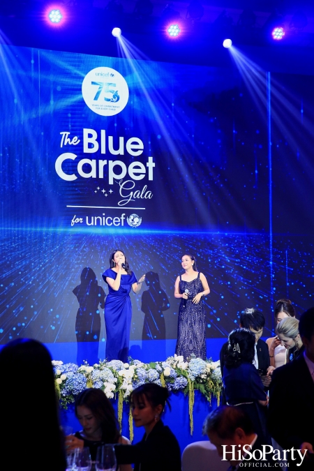 The Blue Carpet Gala for UNICEF, to celebrate the 75th anniversary of UNICEF in Thailand