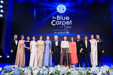 The Blue Carpet Gala for UNICEF, to celebrate the 75th anniversary of UNICEF in Thailand