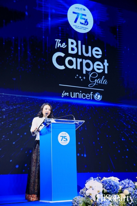 The Blue Carpet Gala for UNICEF, to celebrate the 75th anniversary of UNICEF in Thailand