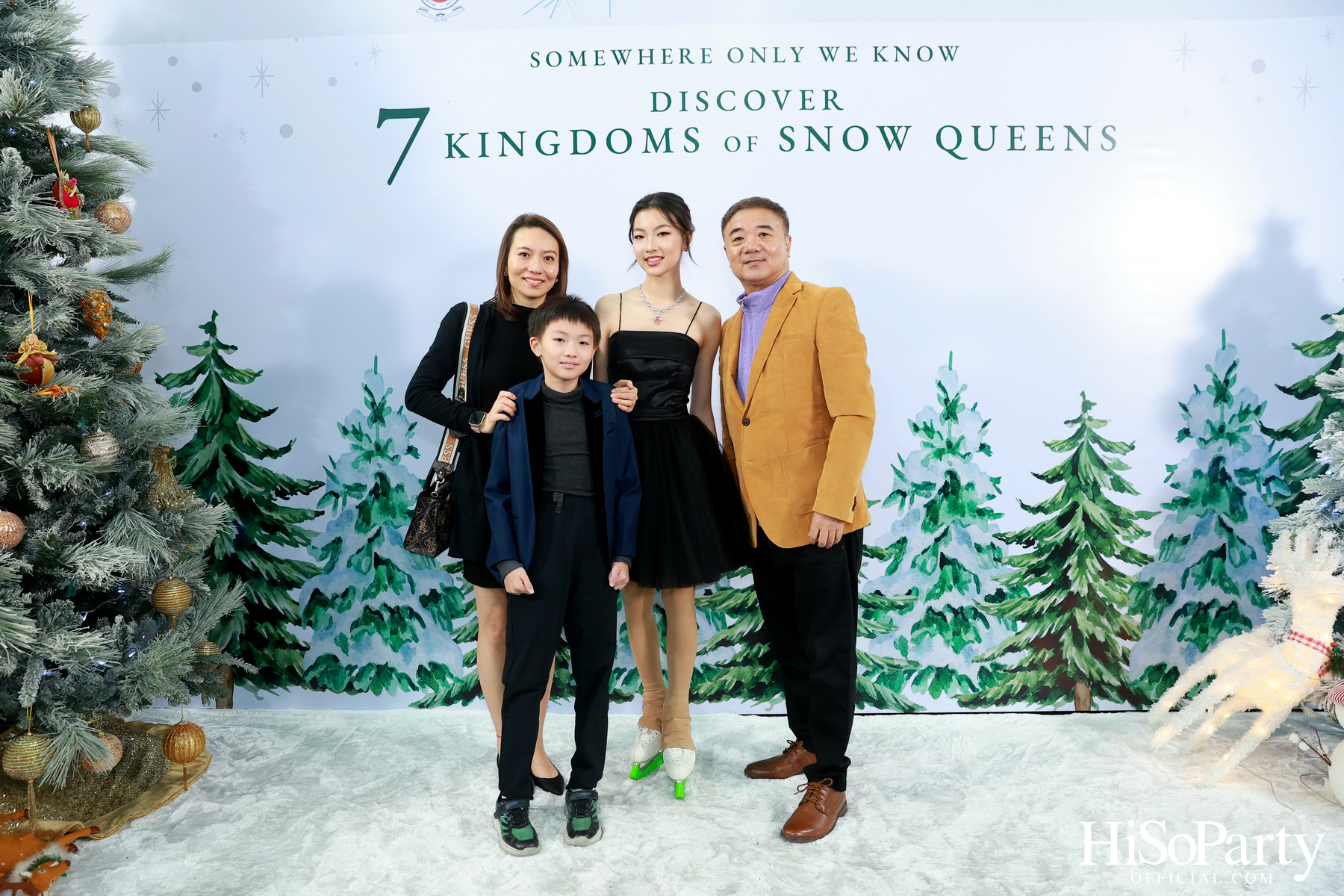‘SOMEWHERE ONLY WE KNOW - DISCOVERY 7 KINGDOMS OF SNOW QUEEN’ FSAT งานดินเนอร์ท่ามกลางลานสเก็ตน้ำแข็ง พร้อมโชว์เครื่องประดับเพชร BEAUTY GEMS
