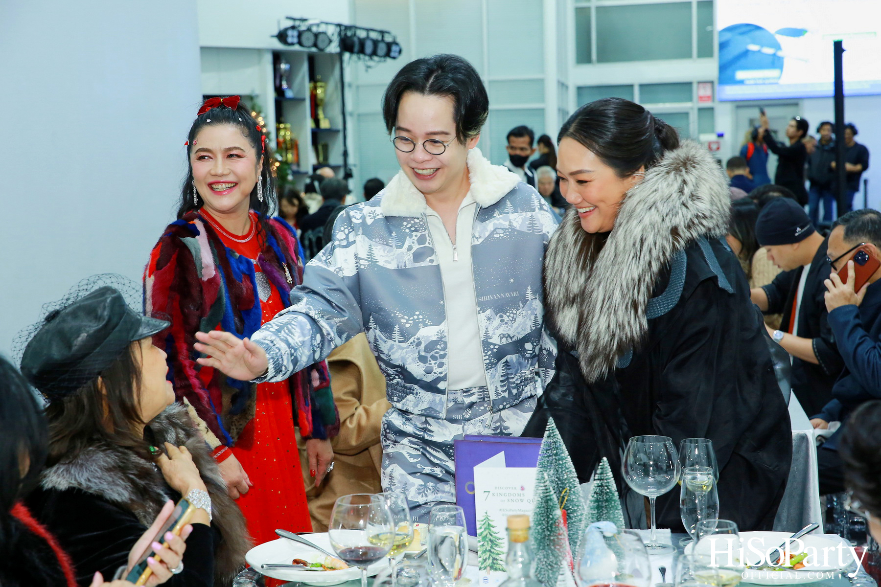 ‘SOMEWHERE ONLY WE KNOW - DISCOVERY 7 KINGDOMS OF SNOW QUEEN’ FSAT งานดินเนอร์ท่ามกลางลานสเก็ตน้ำแข็ง พร้อมโชว์เครื่องประดับเพชร BEAUTY GEMS