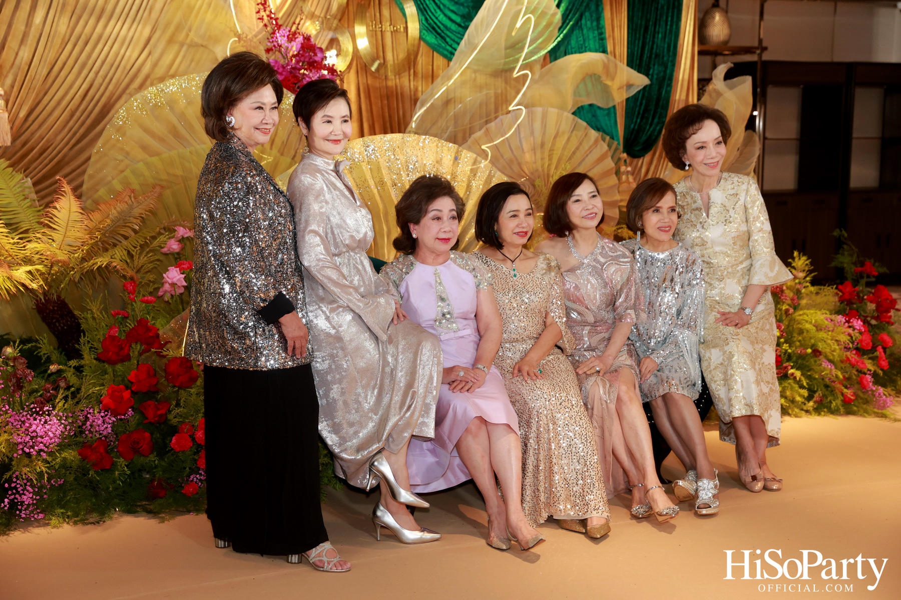 ‘Celebrate My Golden 80th Esther’ งานฉลองวันคล้ายวันเกิด คุณหญิงชดช้อย โสภณพนิช 