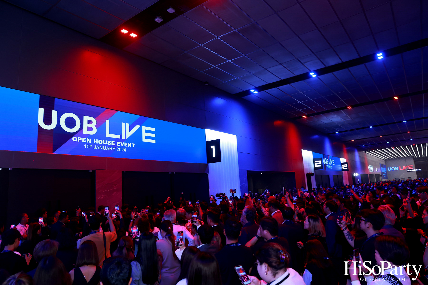 งานเปิดตัว UOB LIVE สถานบันเทิงสดระดับโลกแห่งใหม่ในเอเชียตะวันออกเฉียงใต้ ณ EMSPHERE