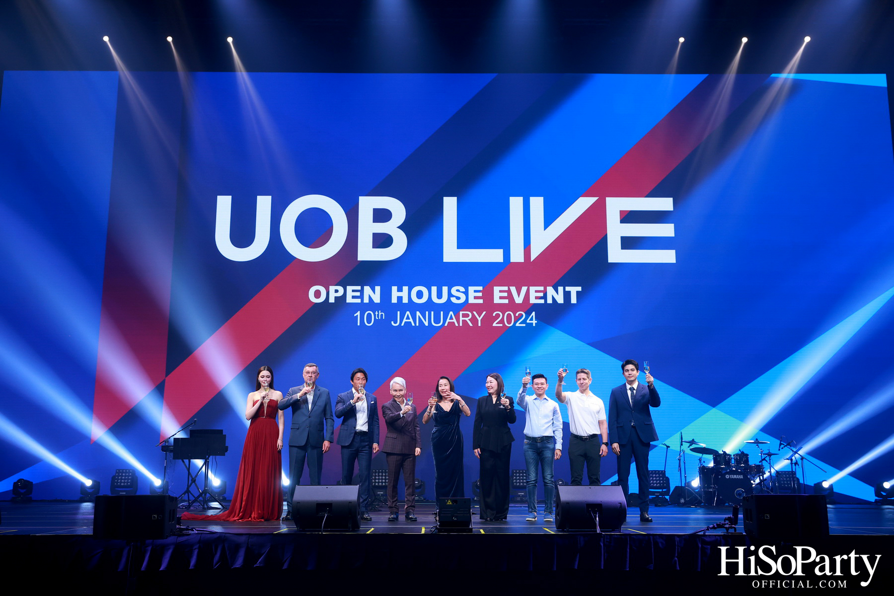 งานเปิดตัว UOB LIVE สถานบันเทิงสดระดับโลกแห่งใหม่ในเอเชียตะวันออกเฉียงใต้ ณ EMSPHERE