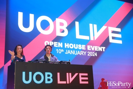 งานเปิดตัว UOB LIVE สถานบันเทิงสดระดับโลกแห่งใหม่ในเอเชียตะวันออกเฉียงใต้ ณ EMSPHERE