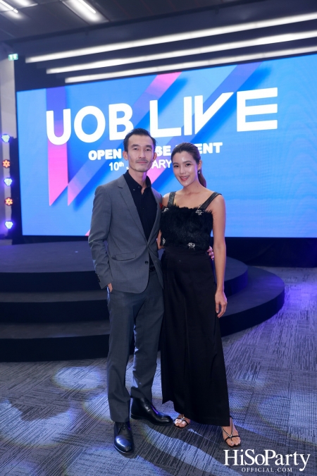 งานเปิดตัว UOB LIVE สถานบันเทิงสดระดับโลกแห่งใหม่ในเอเชียตะวันออกเฉียงใต้ ณ EMSPHERE