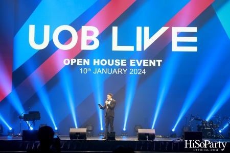 งานเปิดตัว UOB LIVE สถานบันเทิงสดระดับโลกแห่งใหม่ในเอเชียตะวันออกเฉียงใต้ ณ EMSPHERE