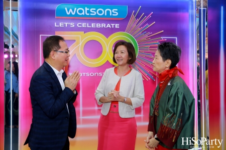 วัตสันฉลองก้าวสำคัญครบ 700 สาขาในประเทศไทย ที่เซ็นทรัล เวสต์วิลล์