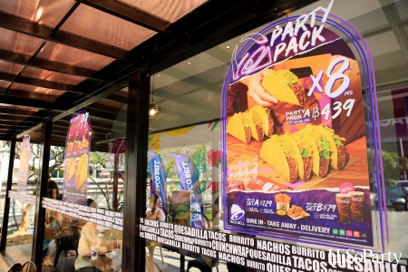 Taco Bell เปิดตัวสาขาใหม่ด้วยโมเดลตู้คอนเทนเนอร์เป็นครั้งแรก ณ ปั๊มบางจาก สาขารามอินทรา กม. 6.5 พร้อมแจกฟรี Crunchy Taco 1,000 ชิ้น